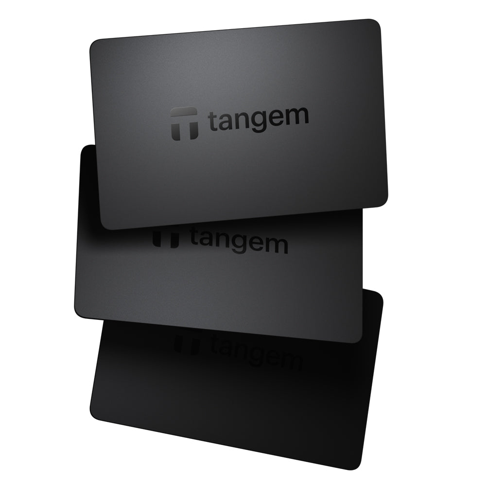 Tangem 2.0 Crypto Wallet 3 Cards Set