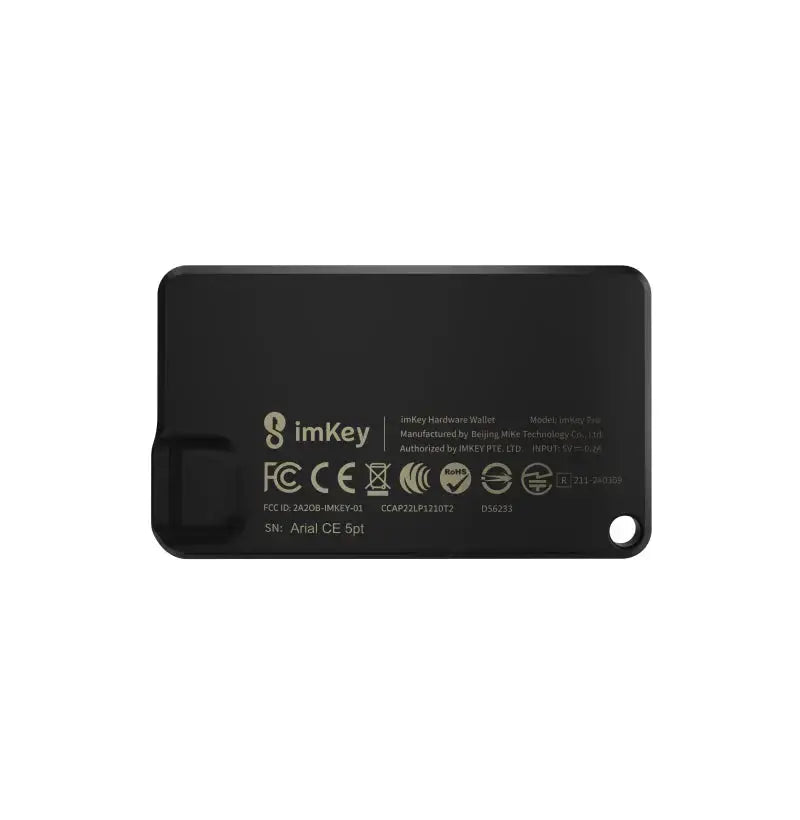imKey Pro Crypto Currency Hardware Wallet