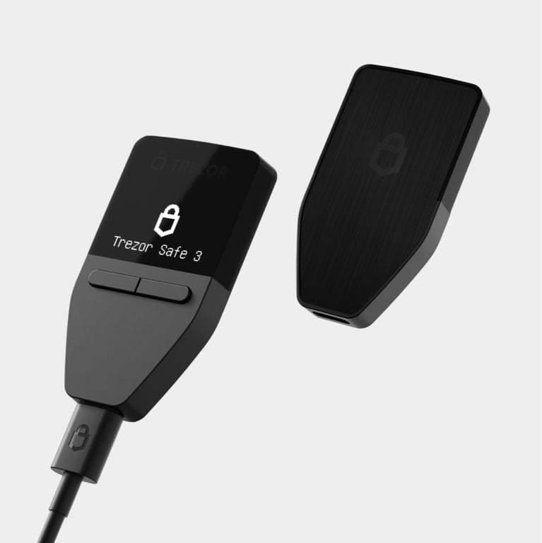 Trezor Safe 3 加密硬件钱包