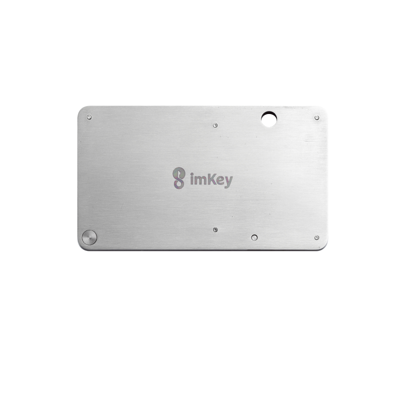 imKey S1 Seed Phrase Box Stainless Steel Material