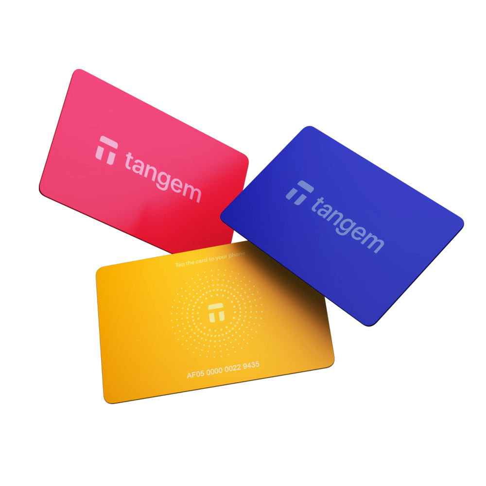 Tangem 2.0 加密钱包 3 张卡套装