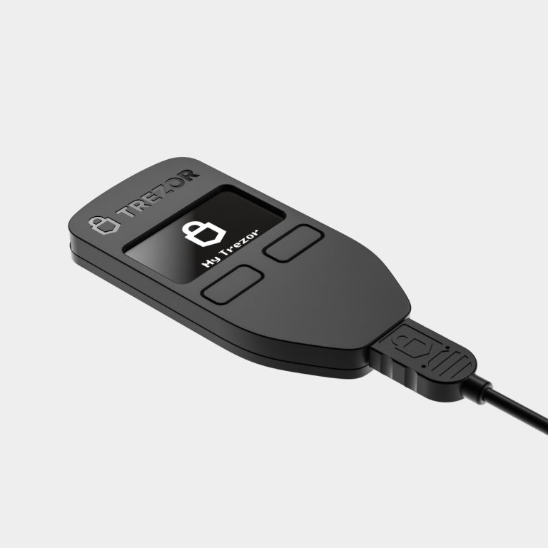 Trezor Model One Crypto Hardware Wallet