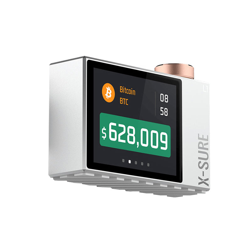 X-SURE L1 Real-Time Crypto Ticker