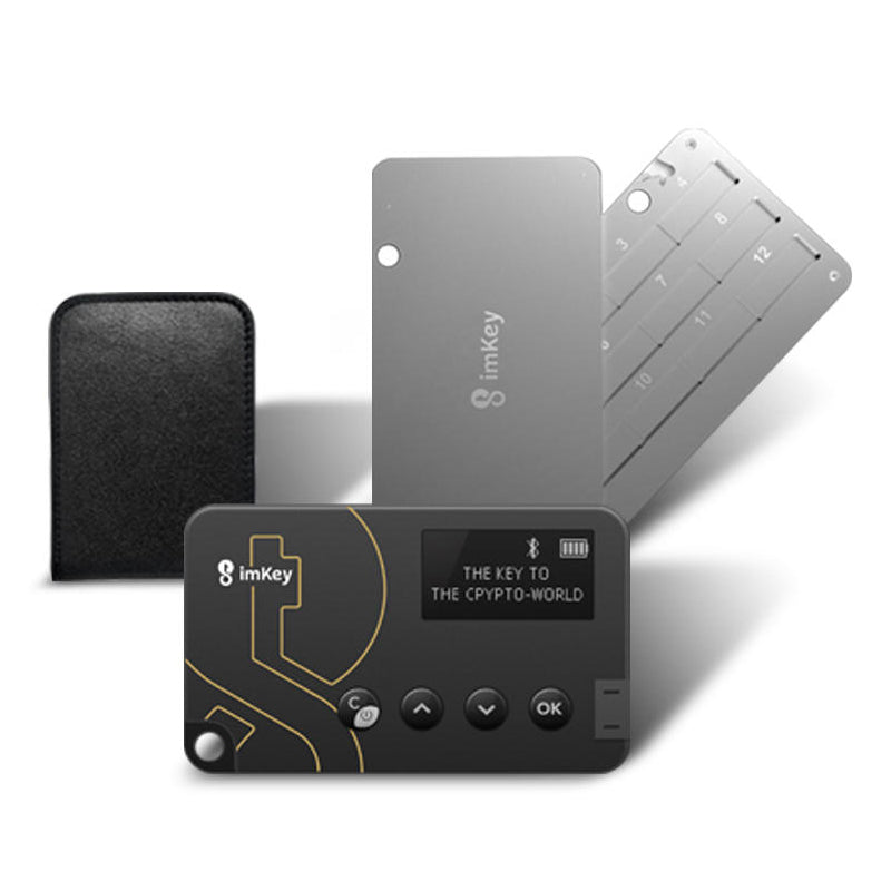 imKey pro硬件钱包 imToken软件专用 支持蓝牙传输 黑金色冷钱包